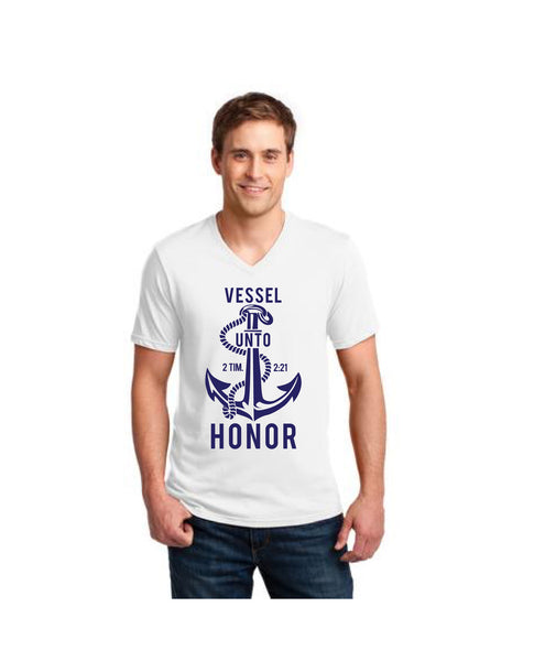 Men's Fitted V-Neck Tshirt - CC Brand
 - 2